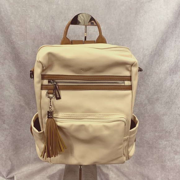 Opage Handbags - OPAGE Faux Leather Backpack Purse NWOT!!!!